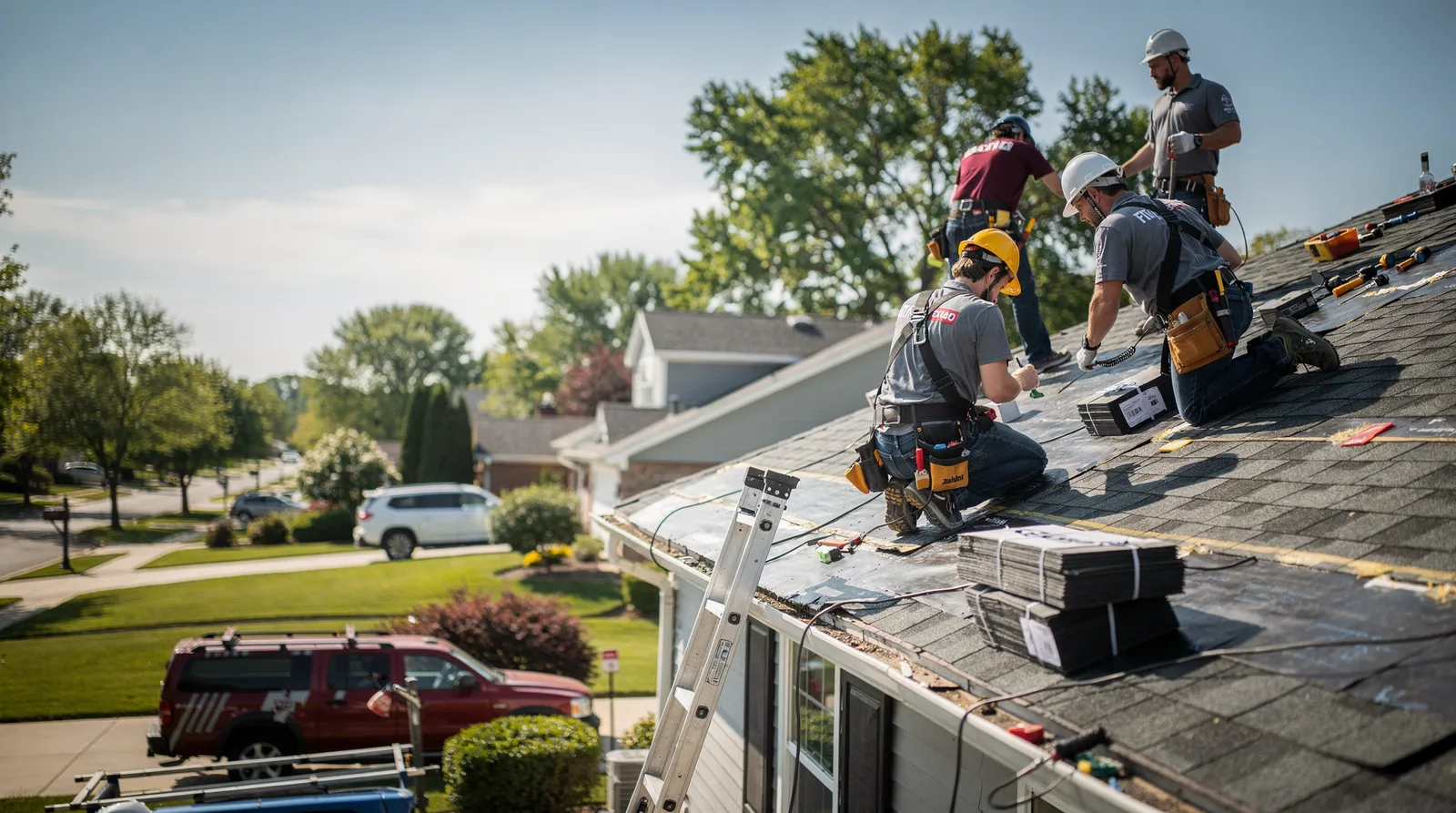 Roof Repair in Morris, IL around you